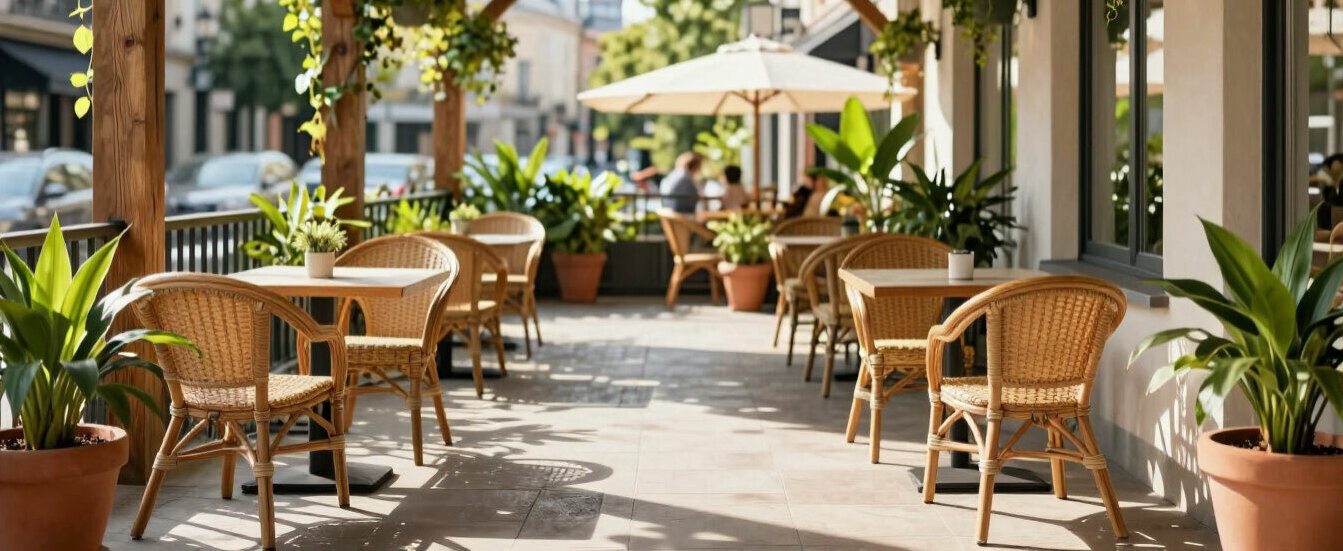 Озеленение летних веранд и террас