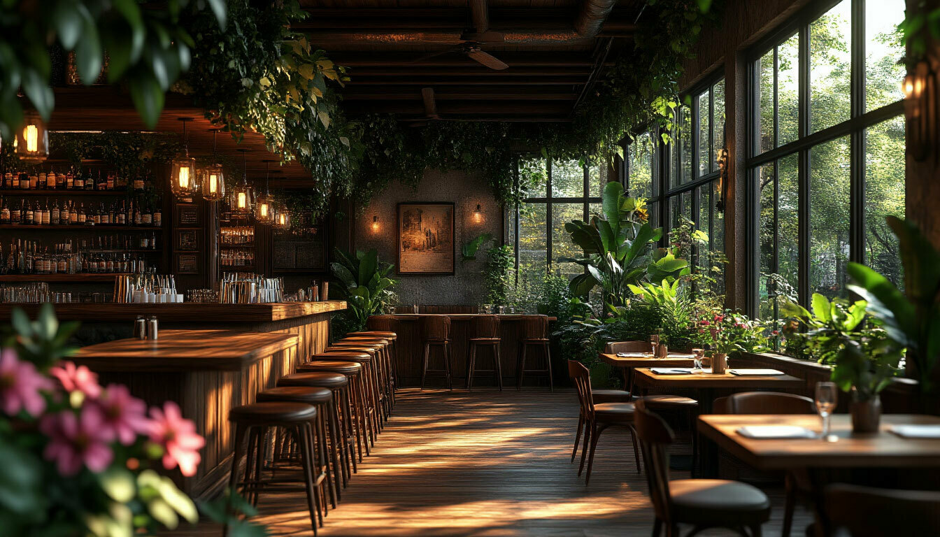 ресторан, кафе или бар